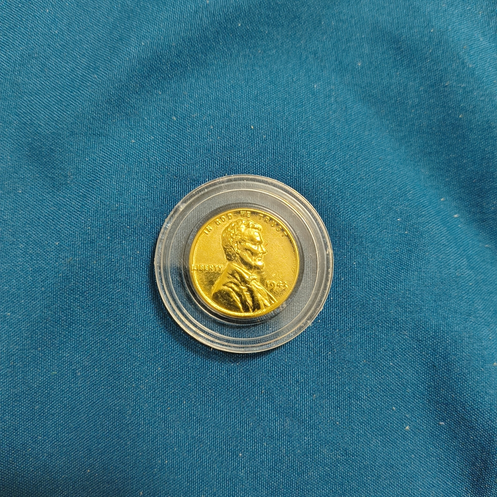 Gold Coin in Protective Case